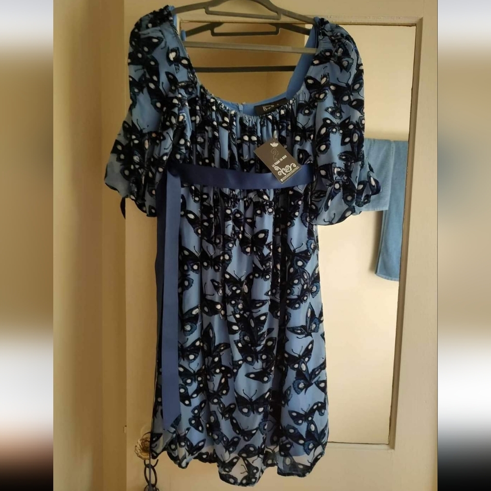 La femme en noir corpse bride babydoll dress